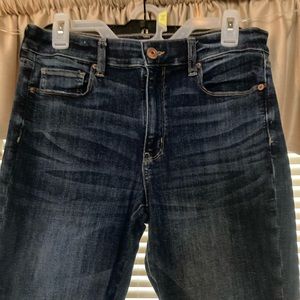 American Eagle NEXT LEVEL STRETCH jeans.  Hi-Rise Skinny, size 10 LONG